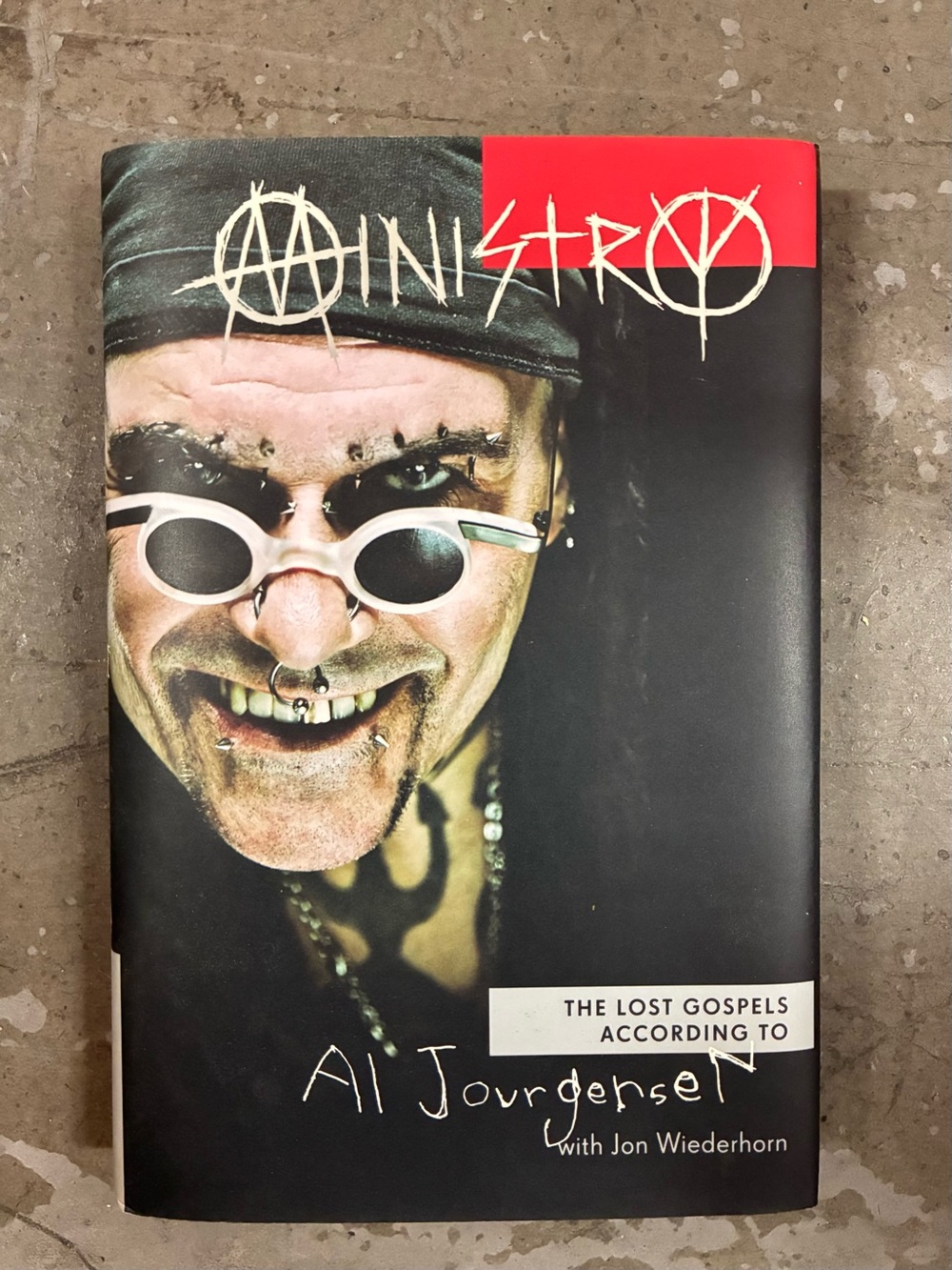 Ministry:The Lost Gospels Hardcover Al Jourgensen-Hardcover Book